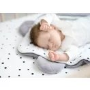 Sleepee Royal Baby újszülött pamut pólya, bársonyos anyagú, szürke (Grey) színben