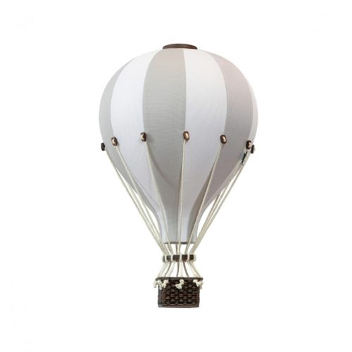 Sleepee egyedi és hangulatos puha textil hőlégballon dekor babaszobába / LIGHT GREY