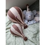 Sleepee egyedi és hangulatos puha textil hőlégballon dekor babaszobába / BROWN