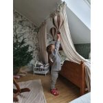 Sleepee egyedi és hangulatos puha textil hőlégballon dekor babaszobába / BROWN