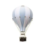 Sleepee egyedi és hangulatos puha textil hőlégballon dekor babaszobába / BLUE