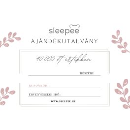 Sleepee ajándékutalvány baba webshophoz 40.000 Ft értékű (Letölthető)