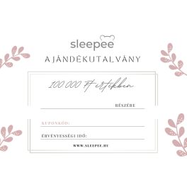 Sleepee ajándékutalvány baba webshophoz 100.000 Ft értékű (Letölthető)